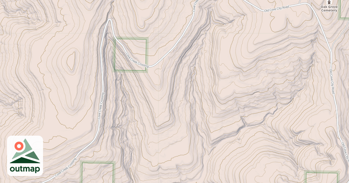 Map of West Outer Loop Shorcut E