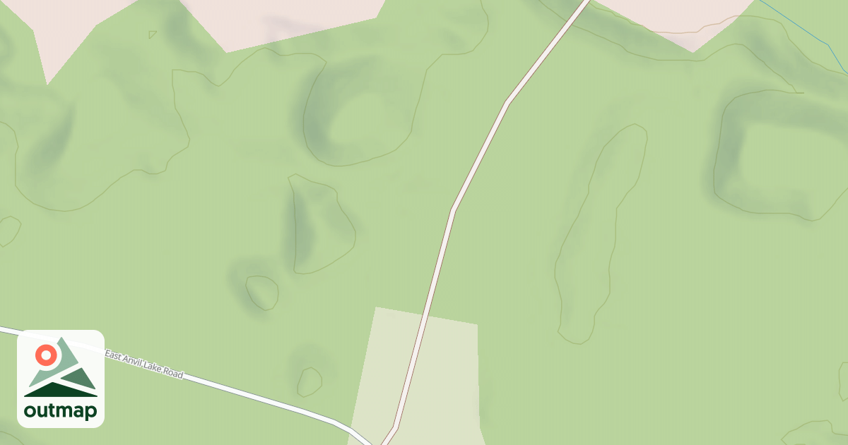 Map of FR 2178A - MILITARY SPUR A