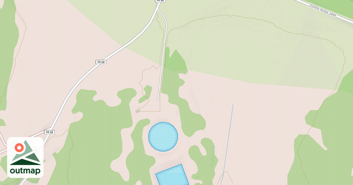 Map of USFS National Forest System Roads {BB534147-344A-443F-9898-1FEDC05C87CE}