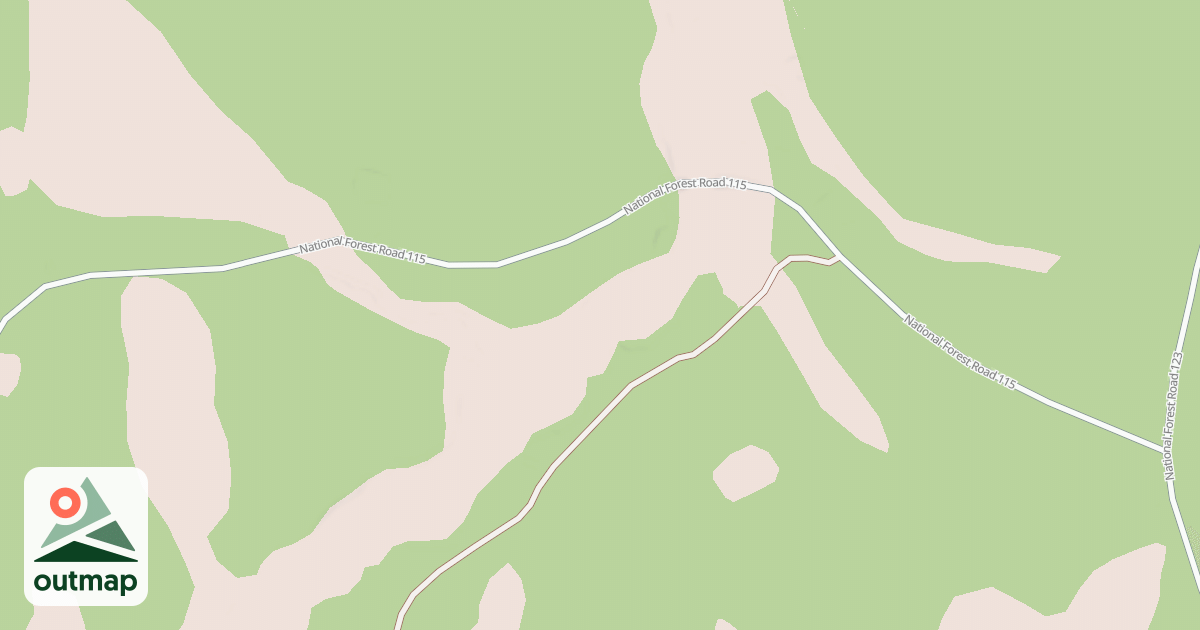 Map of BIG CYPRESS
