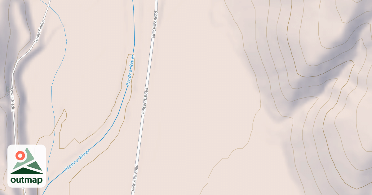 Map of FIRST FORK L