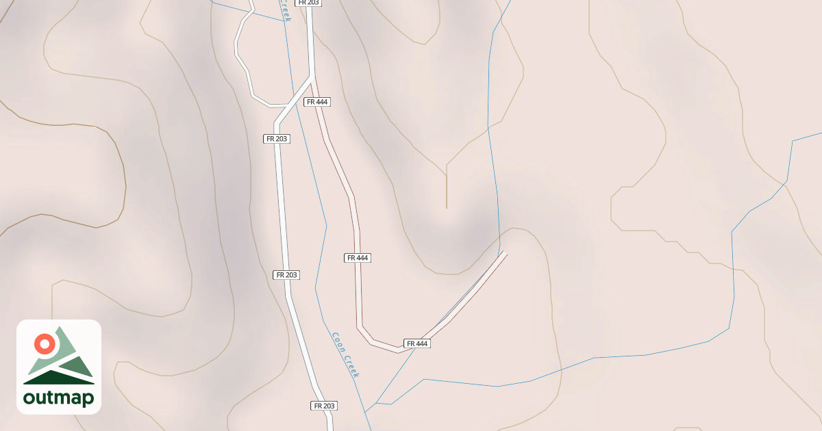 Map of FDR 444