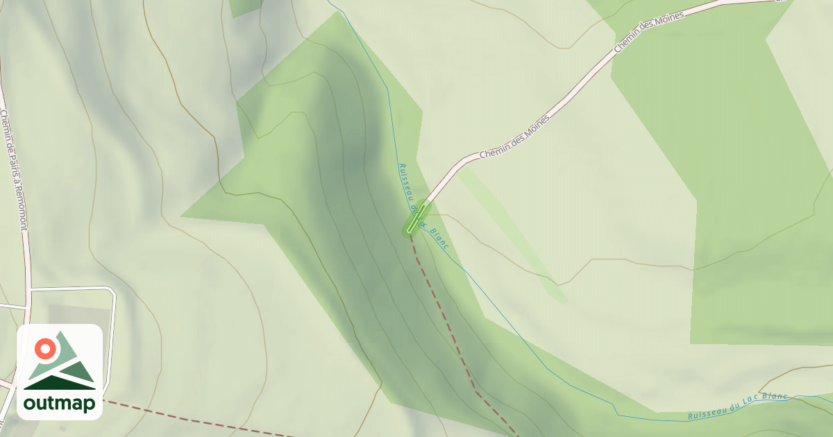 Map of Chemin de la Grenelle