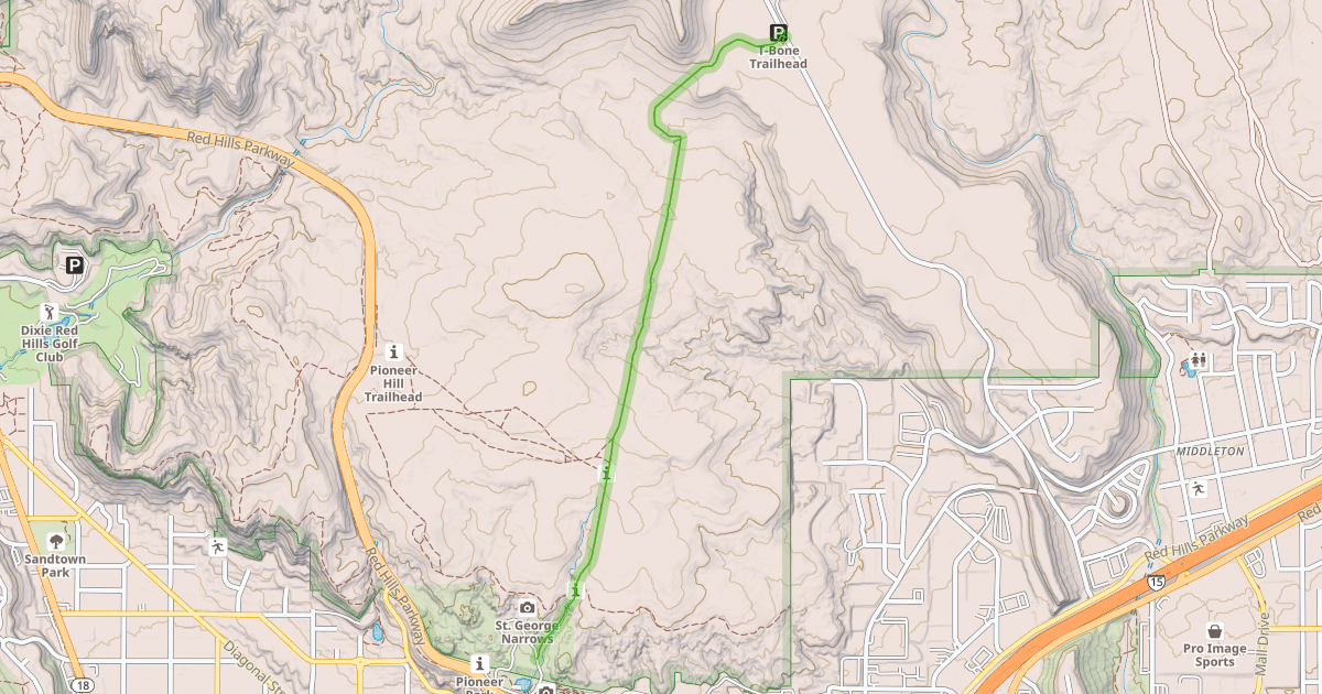 Map preview of T-Bone