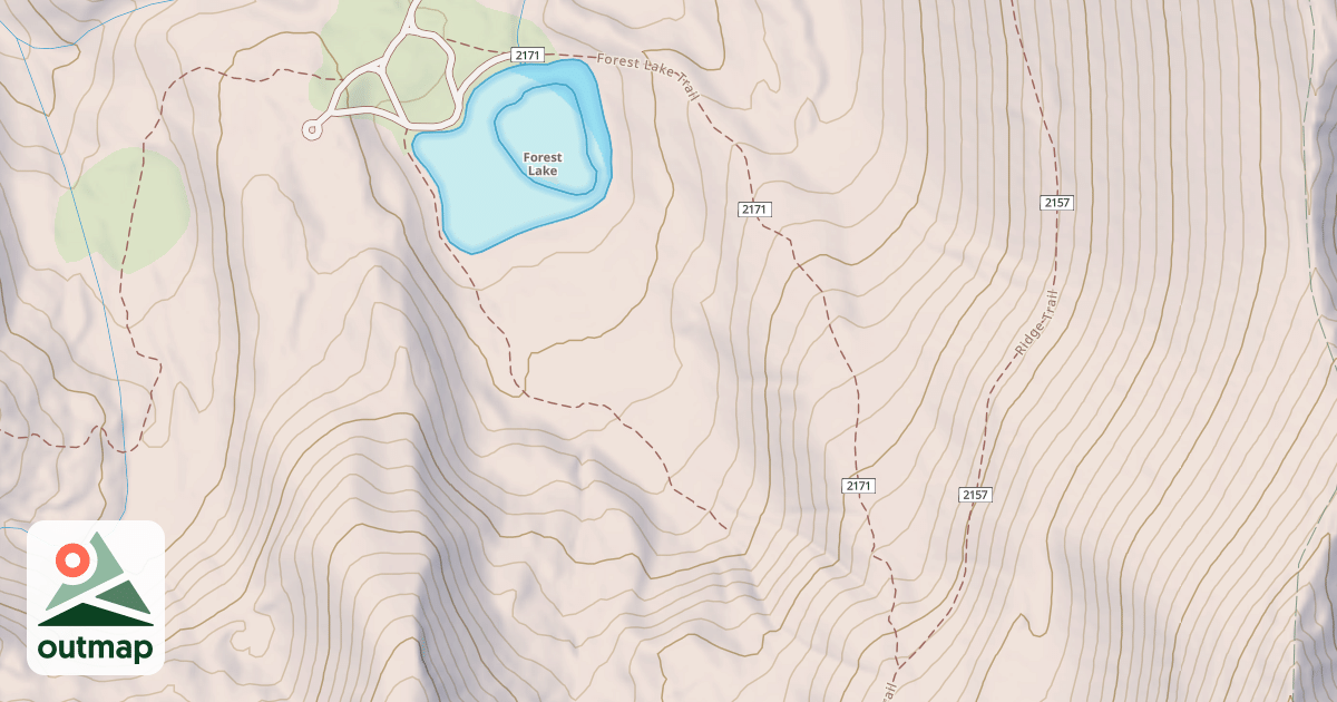 Map of Forest Lake