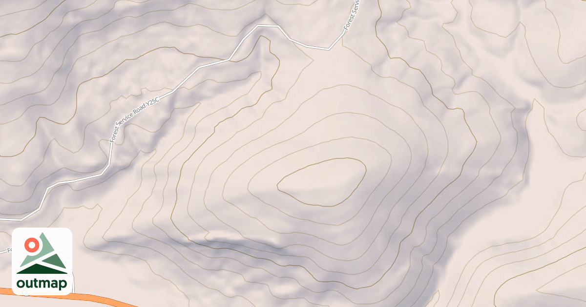 Map of GOAT BLUFF