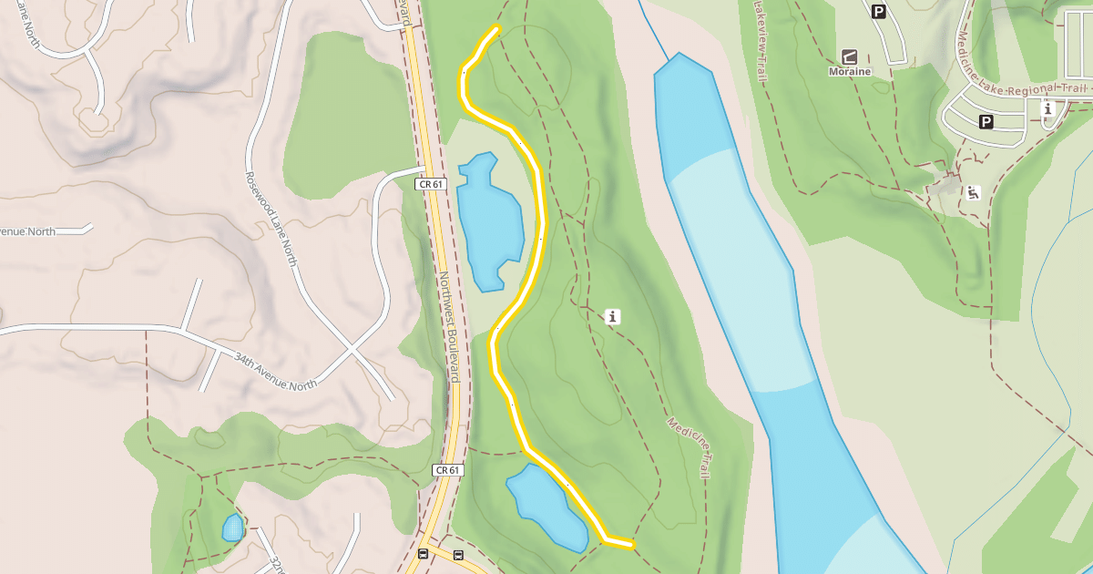 Map preview of Skyline Trail