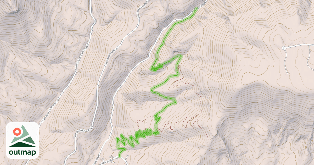 Map of Big Pole
