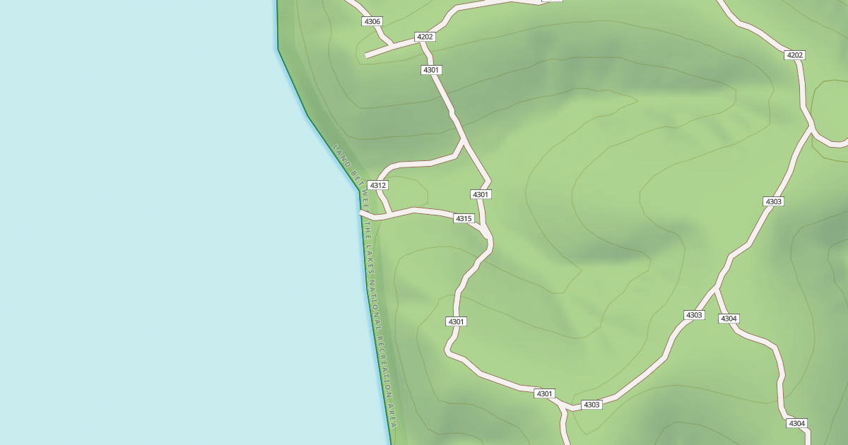 Map preview of USFS Motor Vehicle Use Map Trails 19766