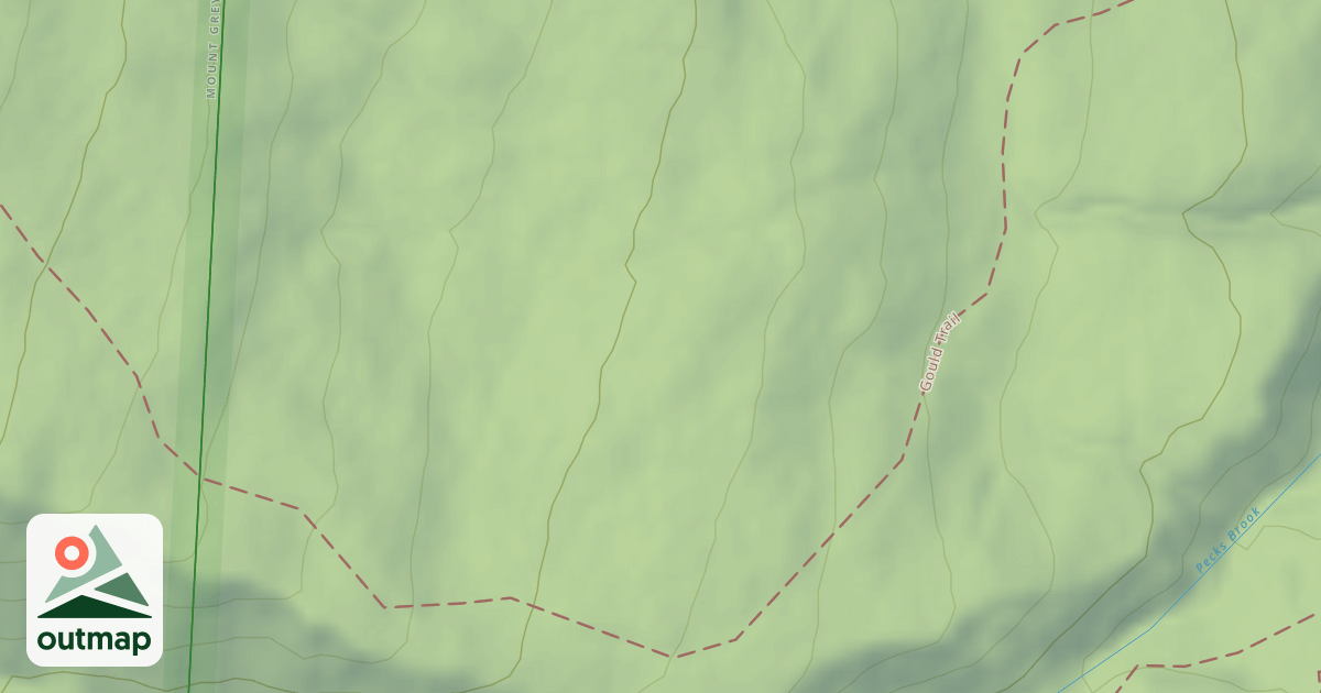 Map of Gould Trail