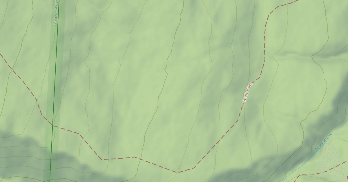 Map preview of Gould Trail