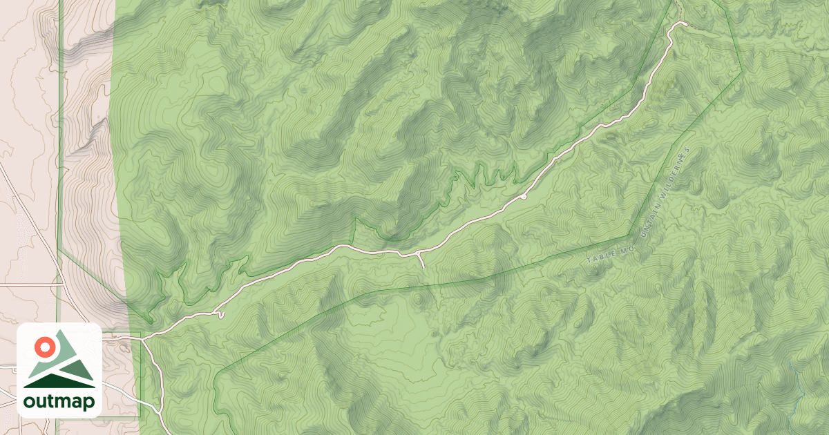 Map of BARLEY CREEK