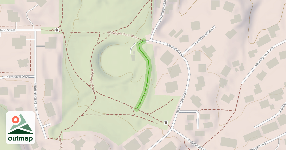 Map of Meatloaf Loop