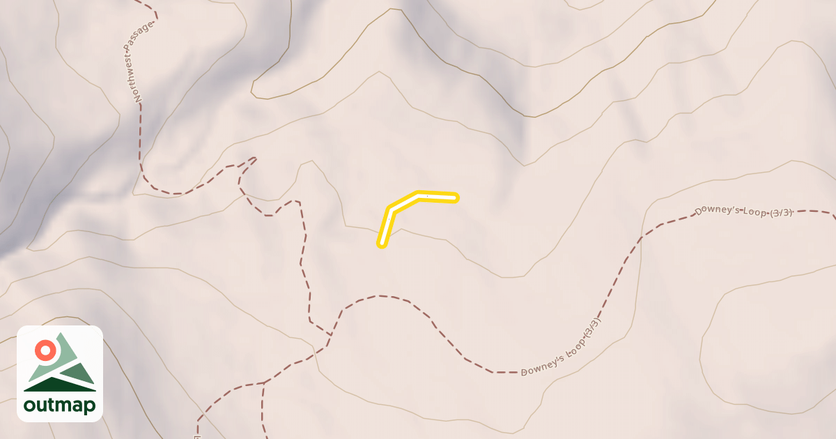 Map of Montagne's Meander