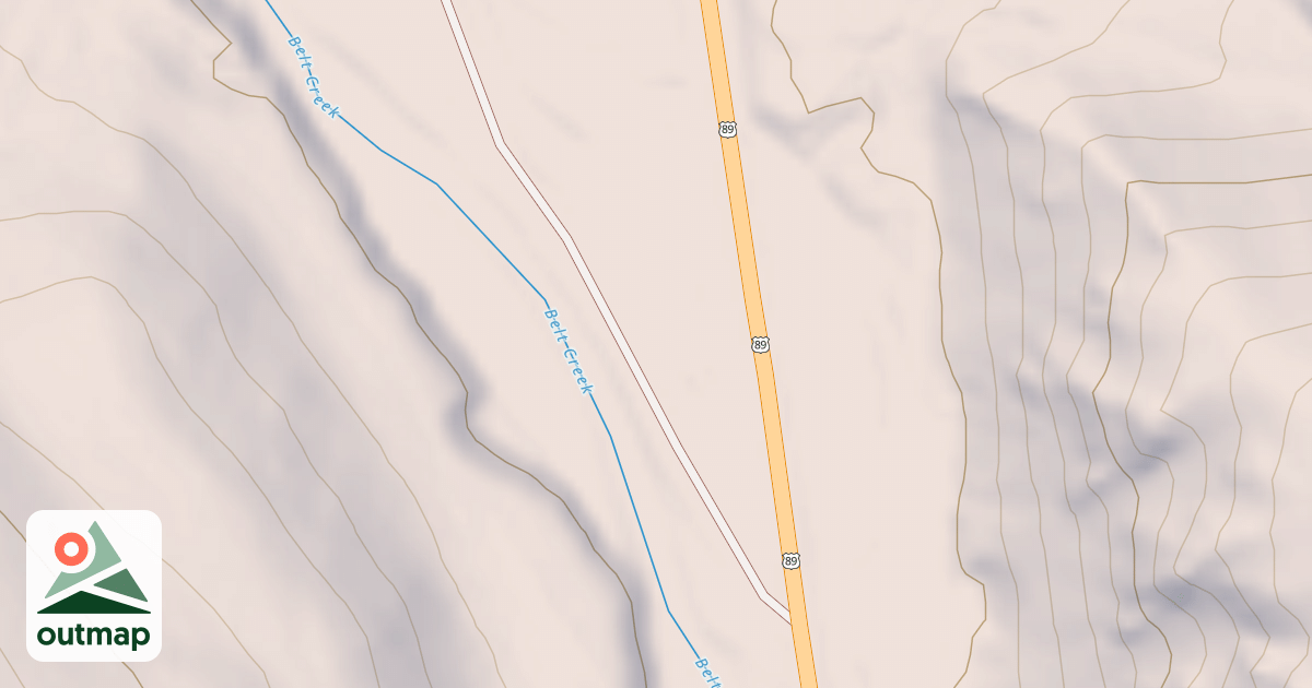Map of C C C CAMP