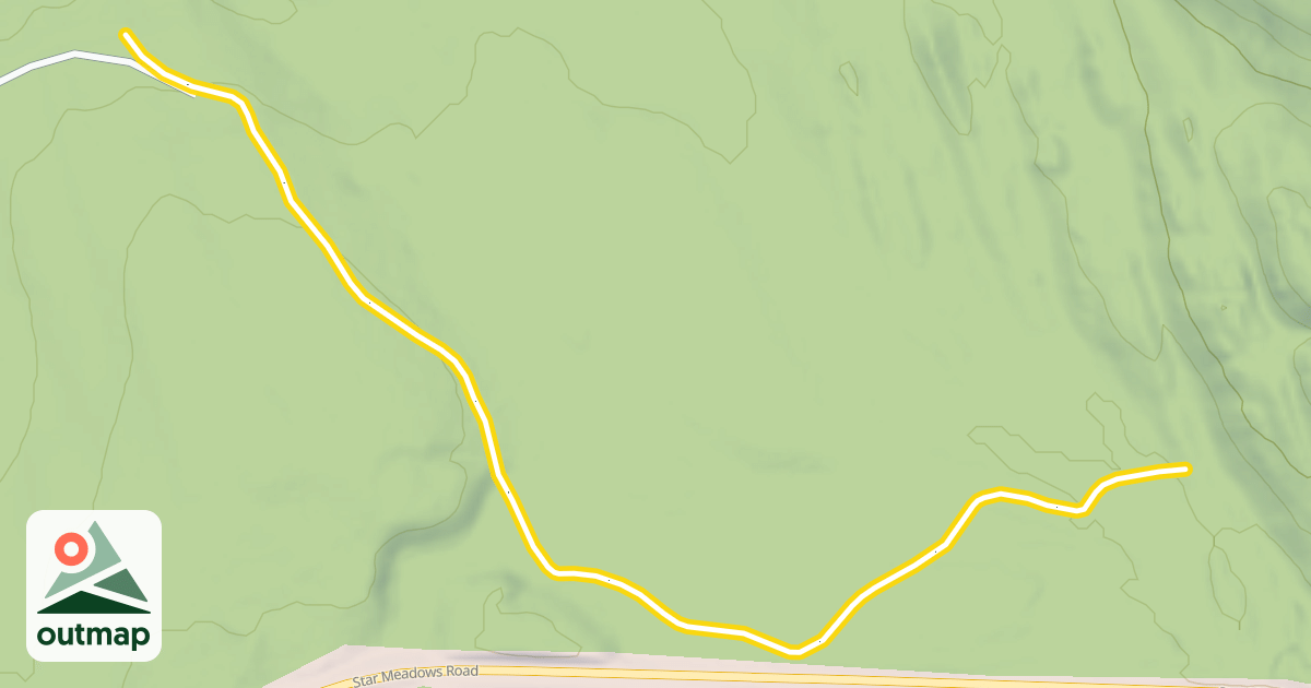 Map of South Fox Run
