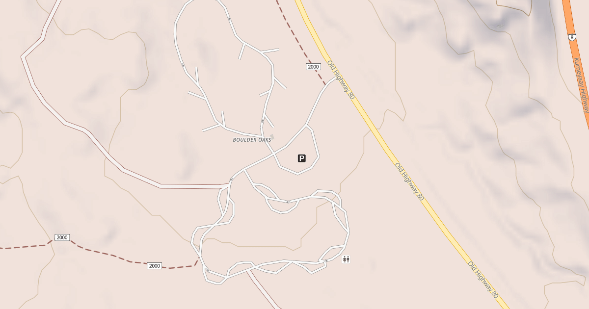 Map preview of BOULDER OAKS TH