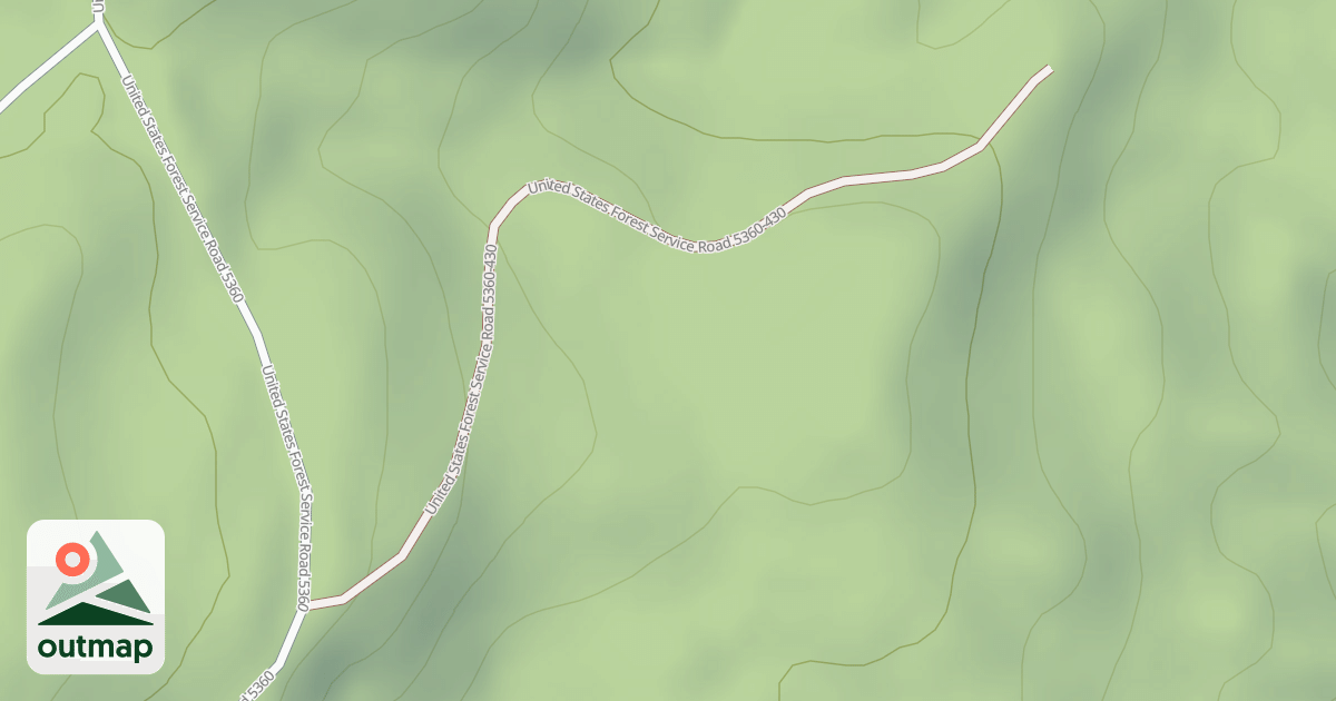 Map of USFS National Forest System Roads {E0532806-0D77-4F3F-8315-F777BF01B092}