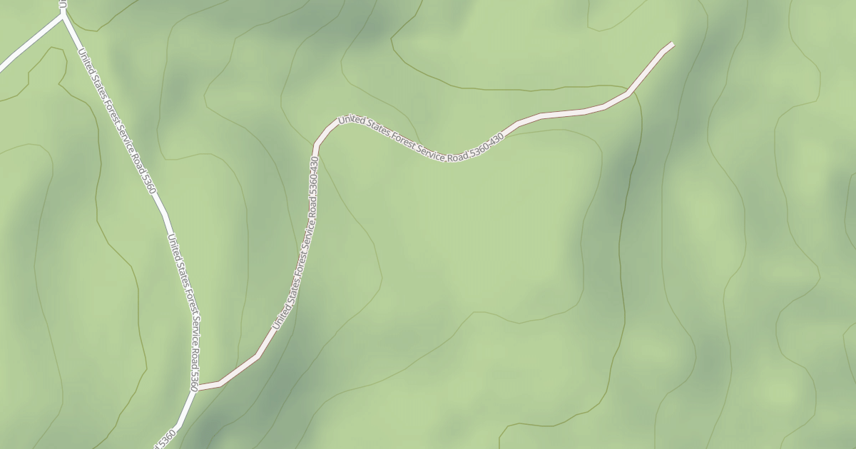 Map preview of USFS National Forest System Roads {E0532806-0D77-4F3F-8315-F777BF01B092}