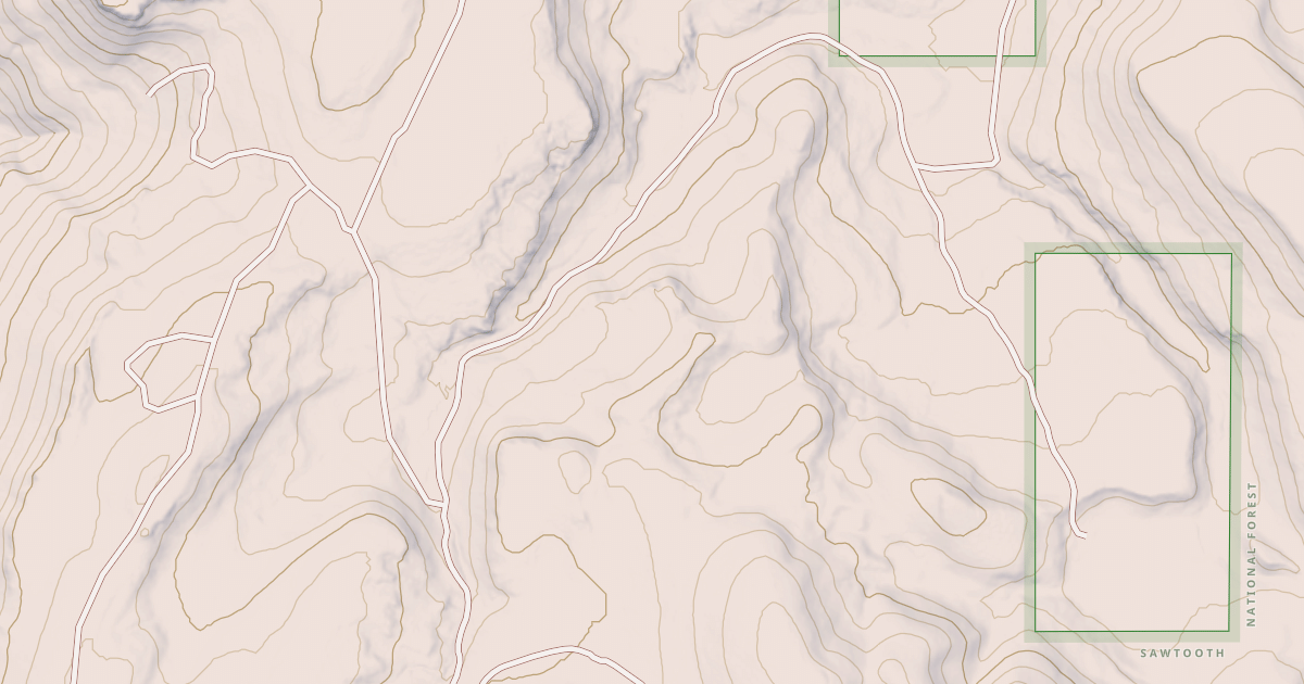 Map preview of FULLER PEAK