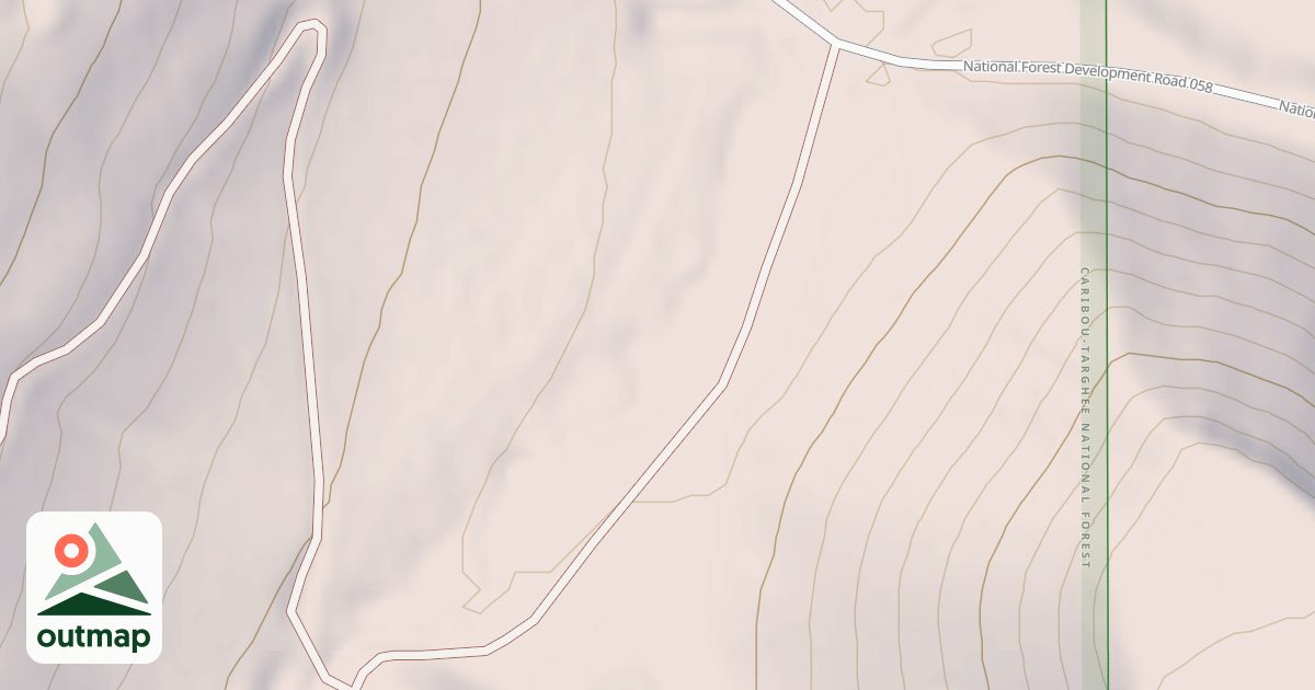Map of INDIAN CREEK