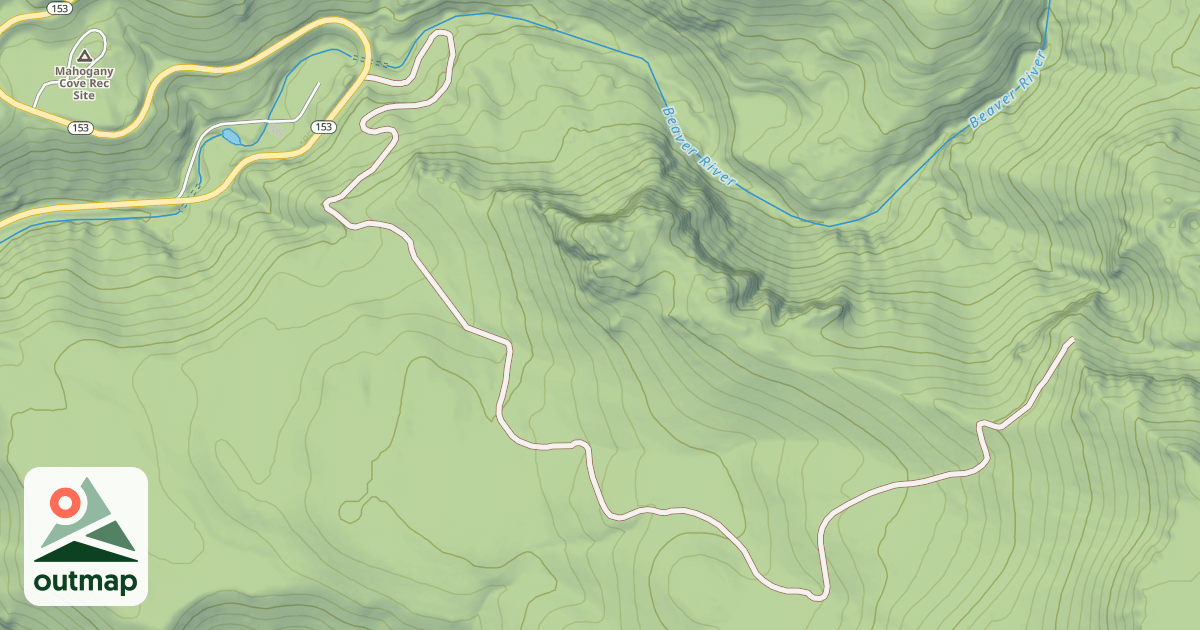 Map of SO FK BEAVER