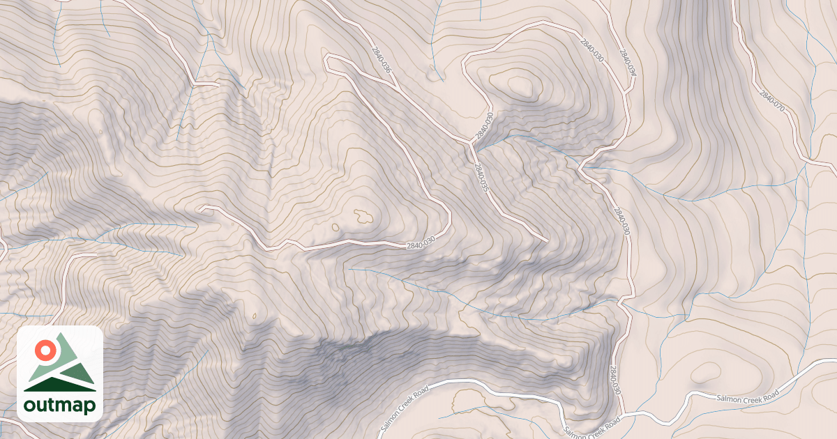 Map of USFS Motor Vehicle Use Map Roads {C43880E2-FA9E-4759-8DD5-40878C066194}
