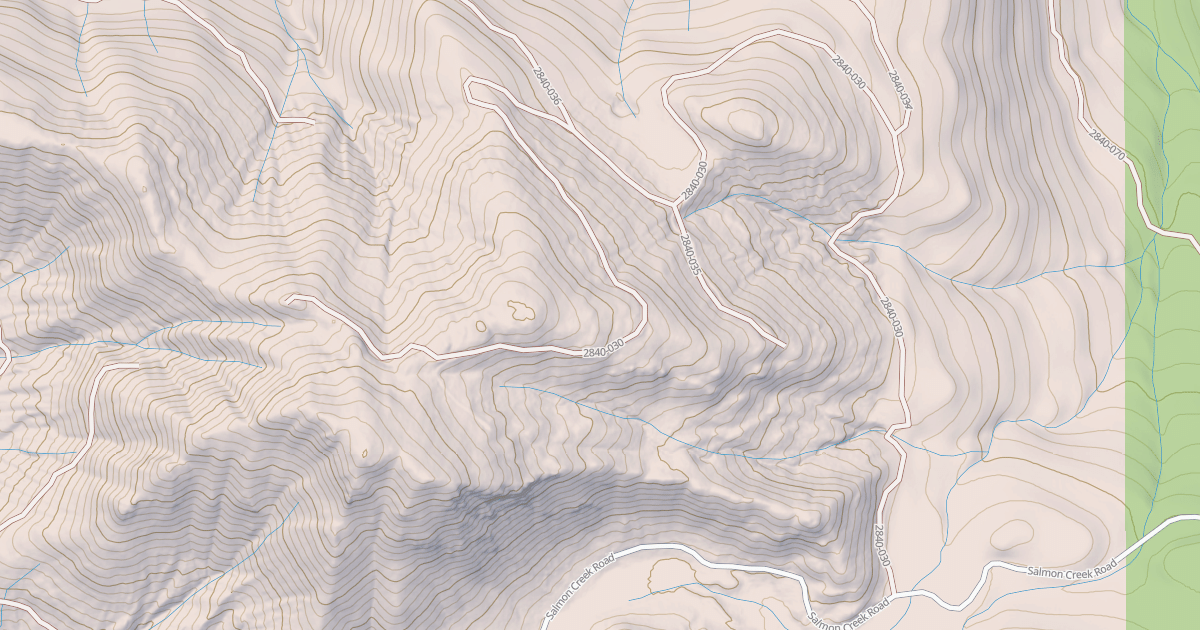 Map preview of USFS Motor Vehicle Use Map Roads {C43880E2-FA9E-4759-8DD5-40878C066194}