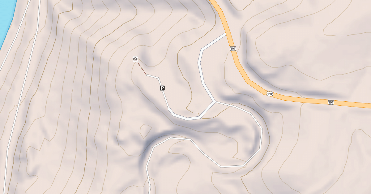 Map preview of POWERHOUSE ACCESS DAM VIEW