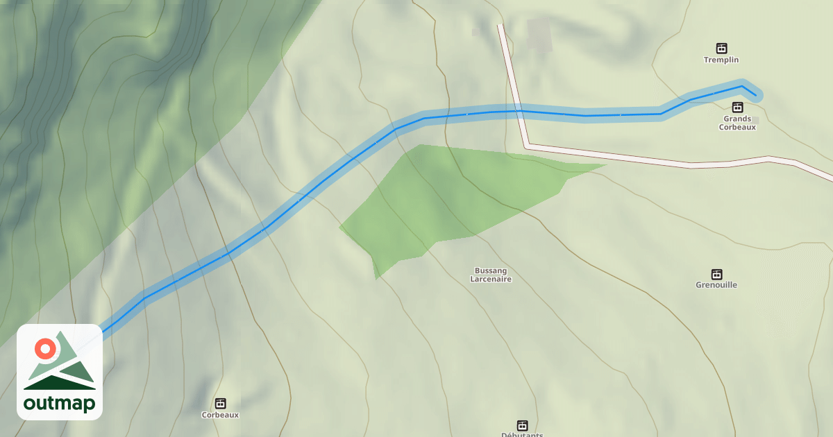 Map of La Maison d'en bas