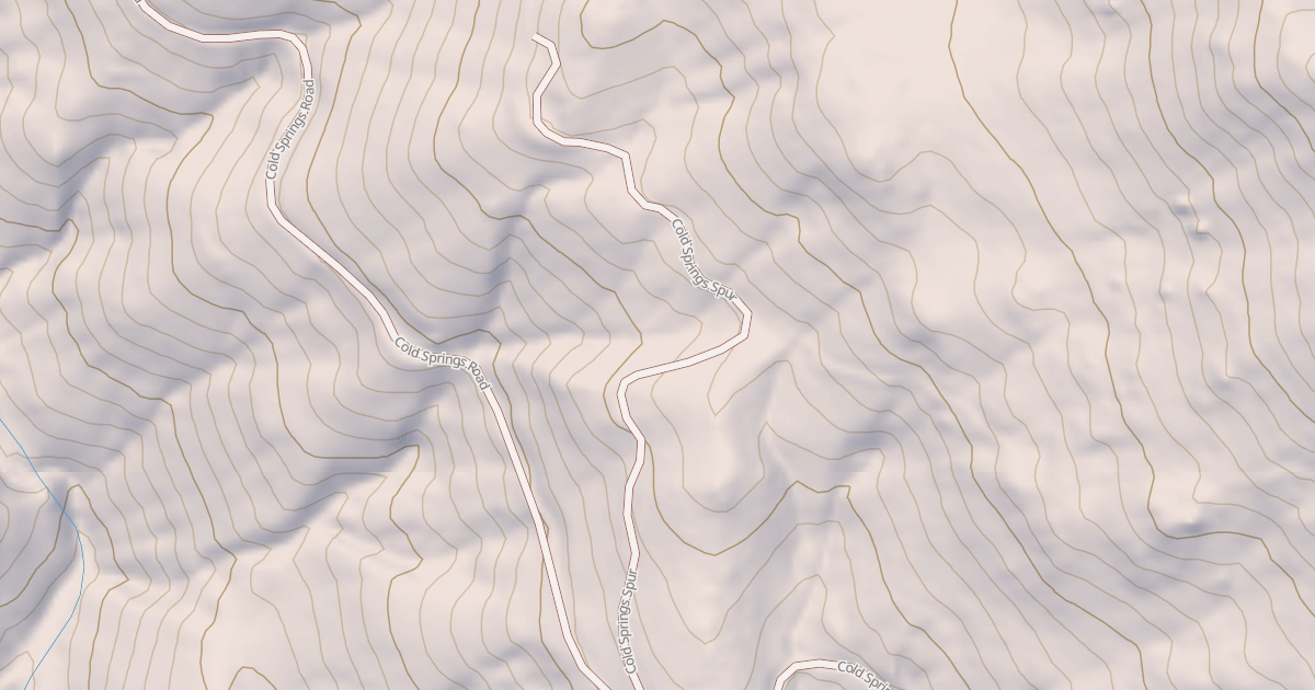 Map preview of COLD SPRINGS