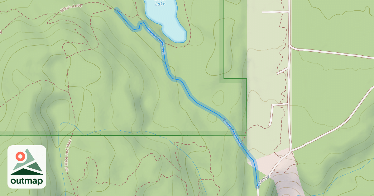 Map of Tracks From Hell