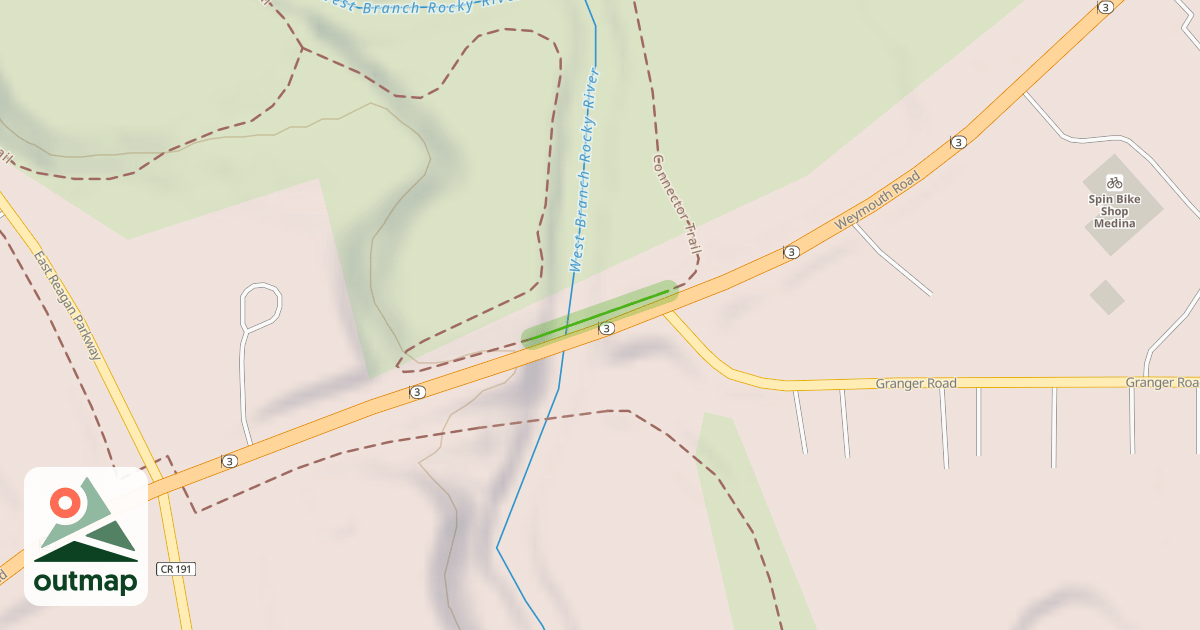 Map of Connector Trail