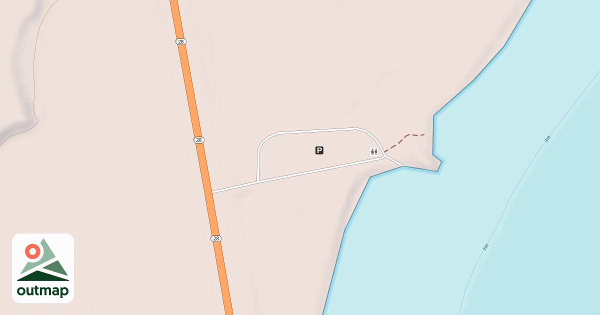 Map of AUTRAIN BAY BOAT LAUNCH