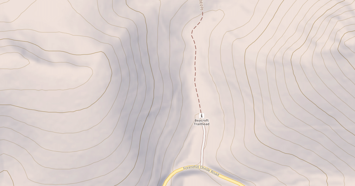 Map preview of BEACROFT