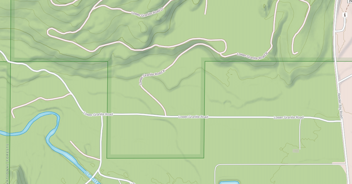 Map preview of LOWER GRANITE