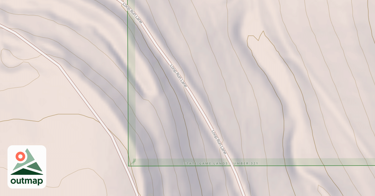 Map of Snowmobile Route (Sussies Rd)