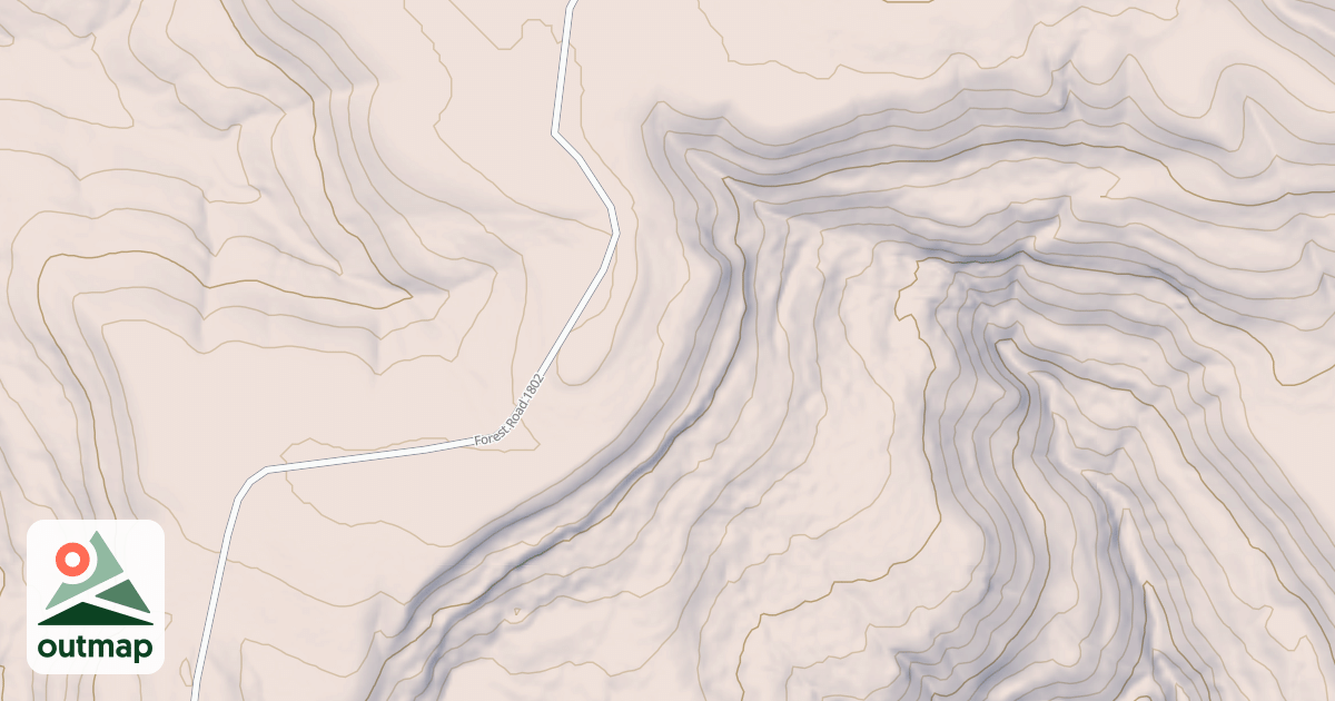 Map of USFS Motor Vehicle Use Map Roads {E135A5A6-ACBF-4DAB-A6D7-D981D46C072E}