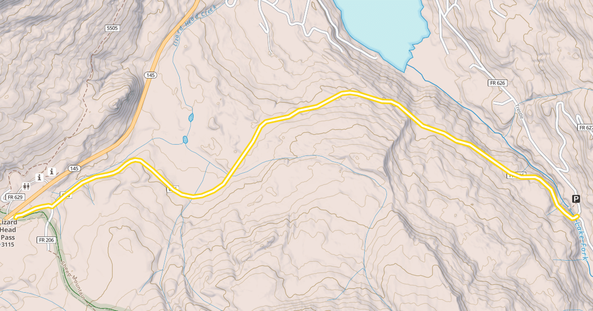 Map preview of Trestle