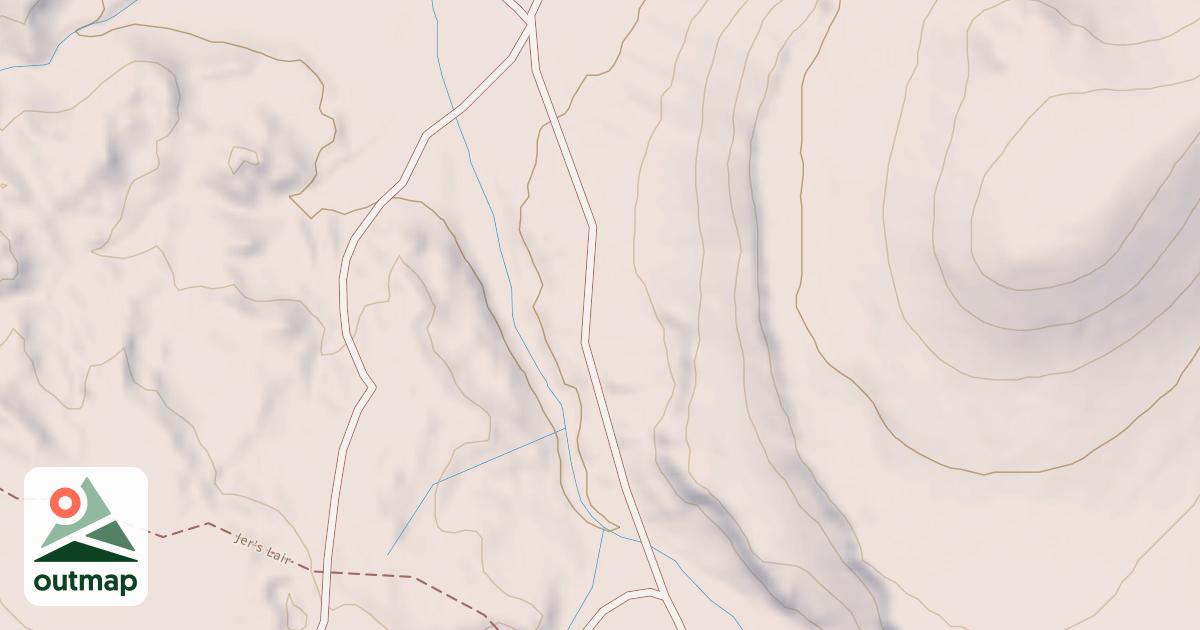 Map of BLM National GTLF Public Motorized Roads ebf9fa00-215a-4475-b812-10b62c69ad0e