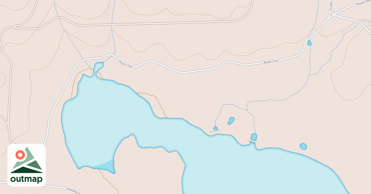 Map of CONE MTN