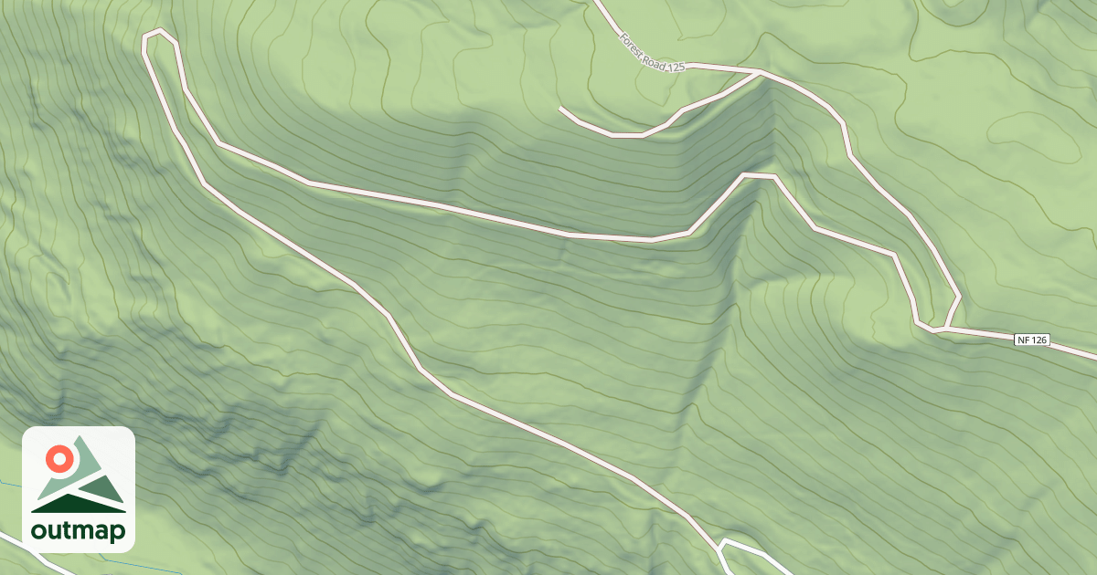 Map of STONY RIDGE ROAD