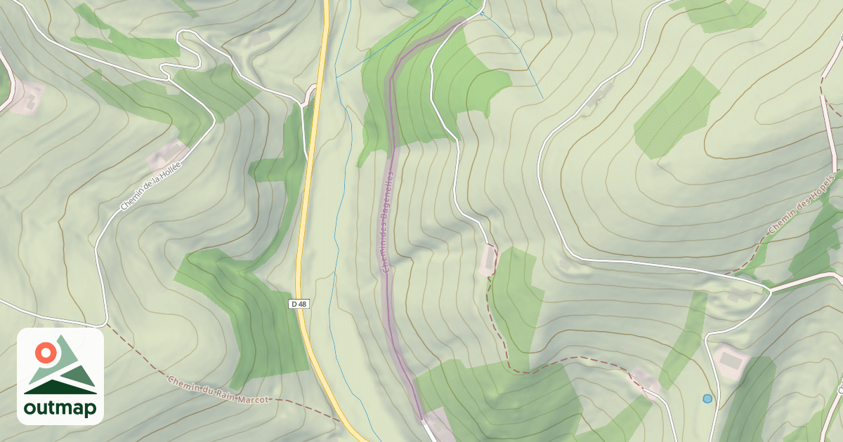 Map of Chemin des Bagenelles