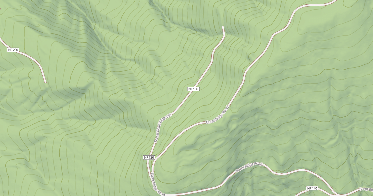 Map preview of BURNT RIDGE WT