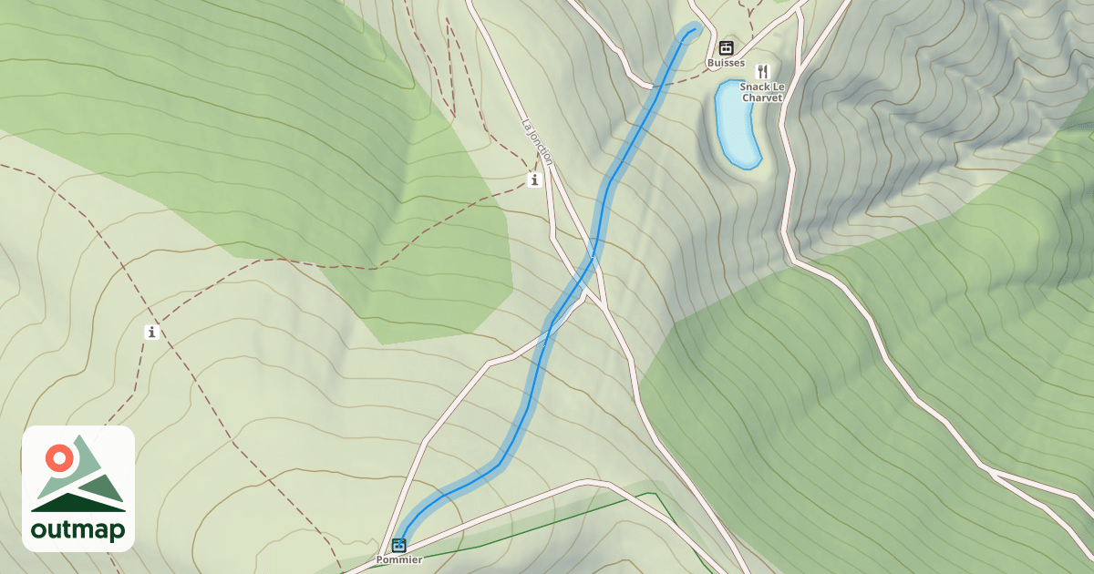 Map of Pommier