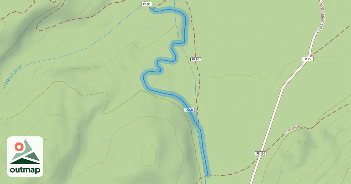 Map of Twin Bridges