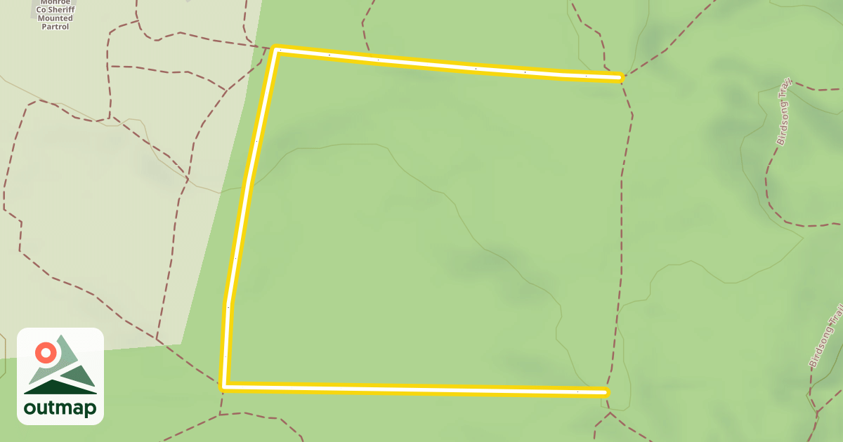 Map of Nature Trail