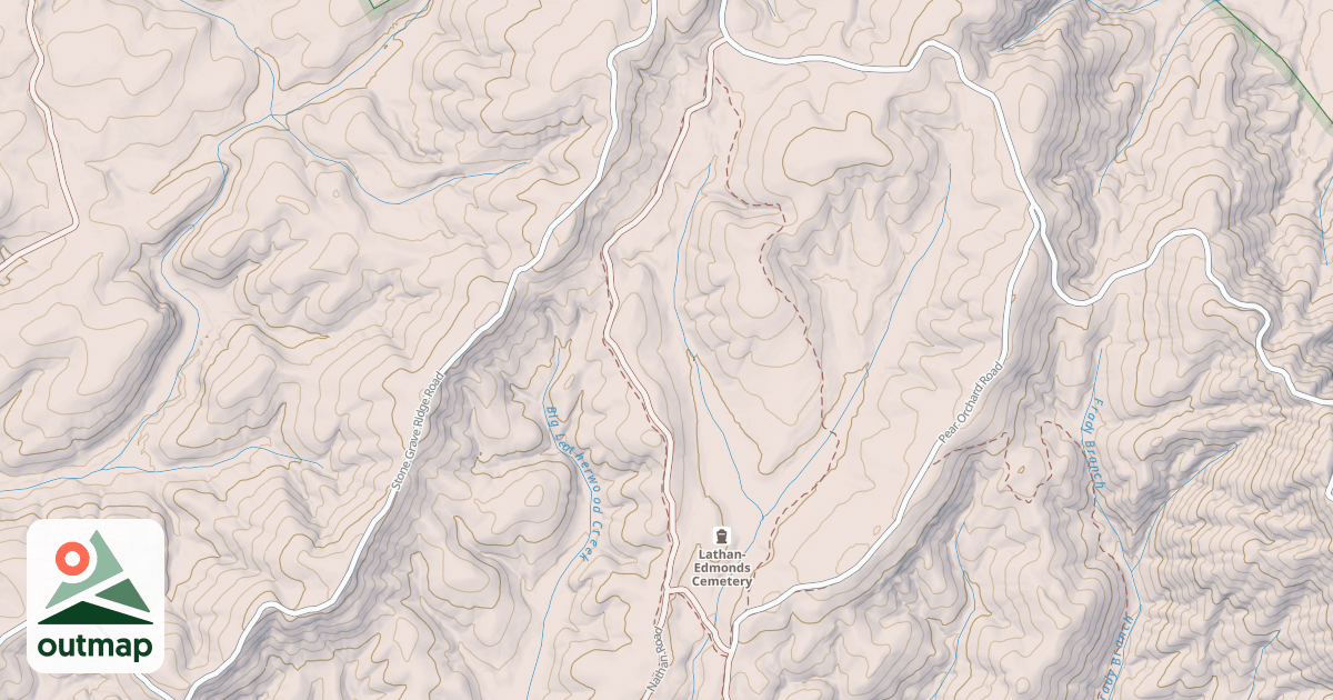 Map of PEAR ORCHARD LOOP
