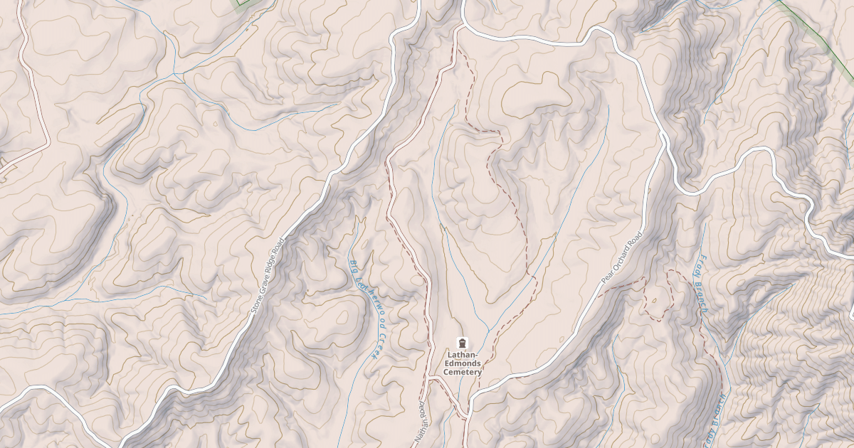 Map preview of PEAR ORCHARD LOOP