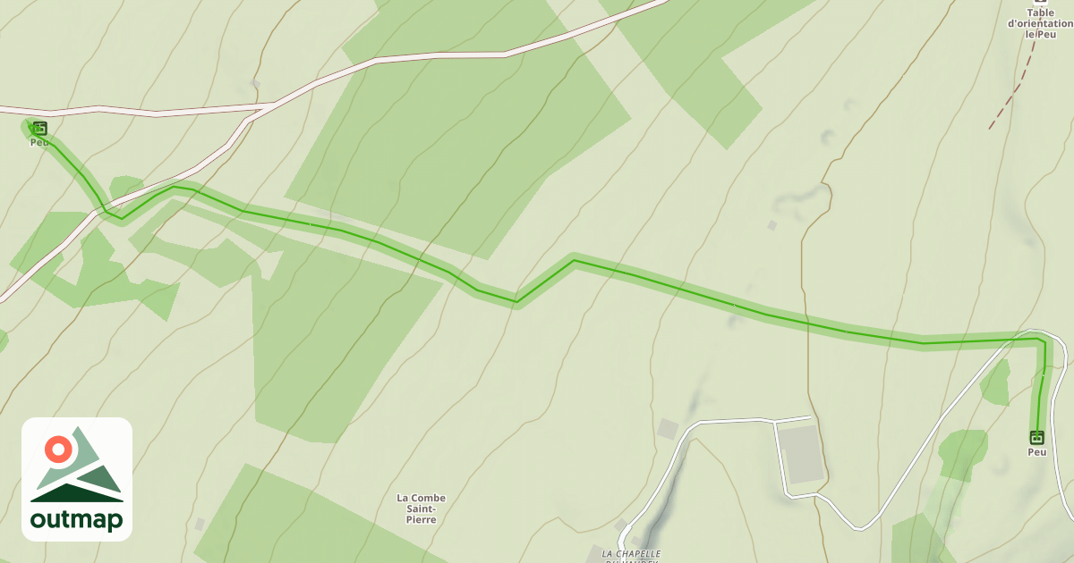 Map of Peu